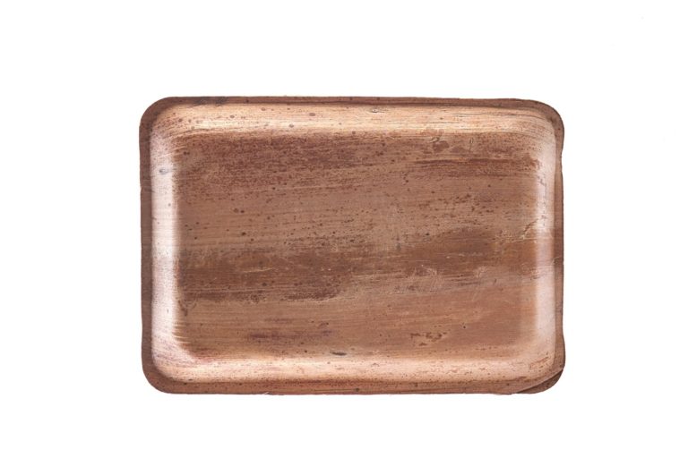 16x23 cm rectangular plate Ehsaashome disposable natural palm leaf plates