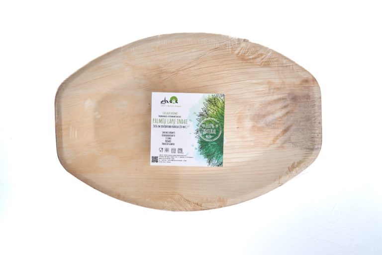 25x36 cm serving tray Ehsaashome disposable natural palm leaf plates