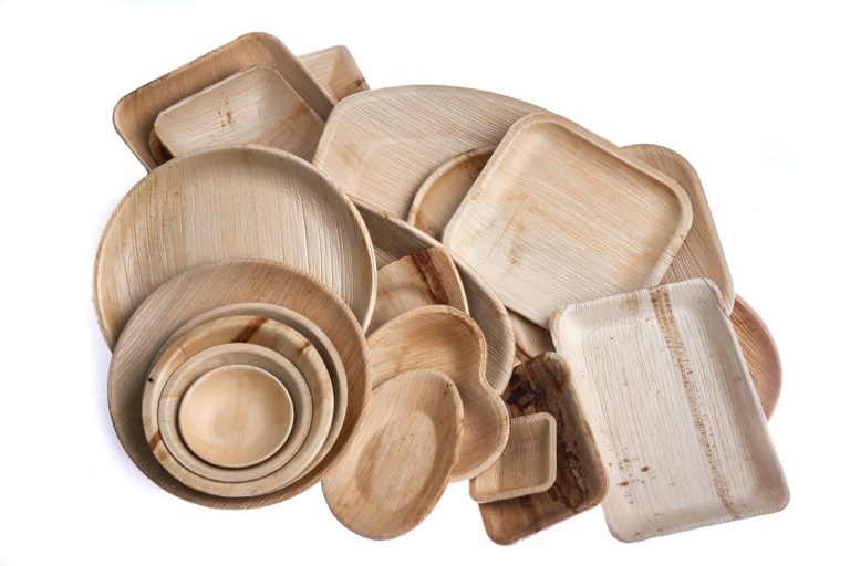 Ehsaashome natural disposable palm leaf plates collection